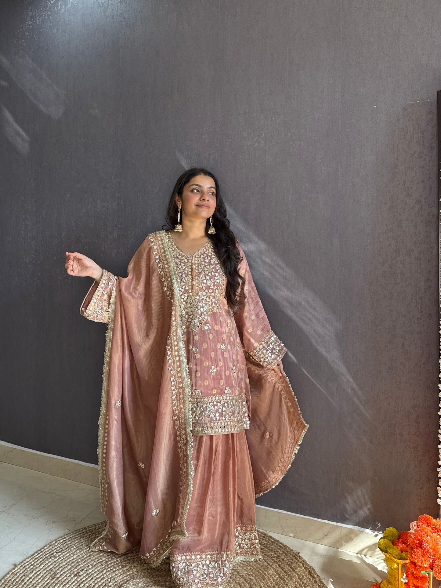 Luxurious gotapatti sharara set