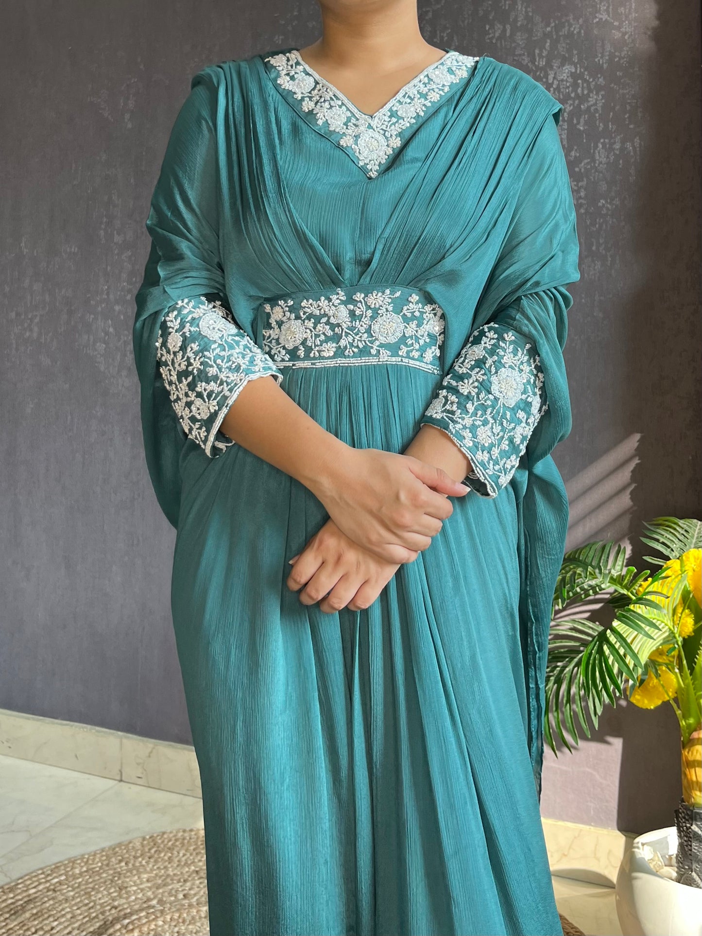 Luxurious kaftan dress