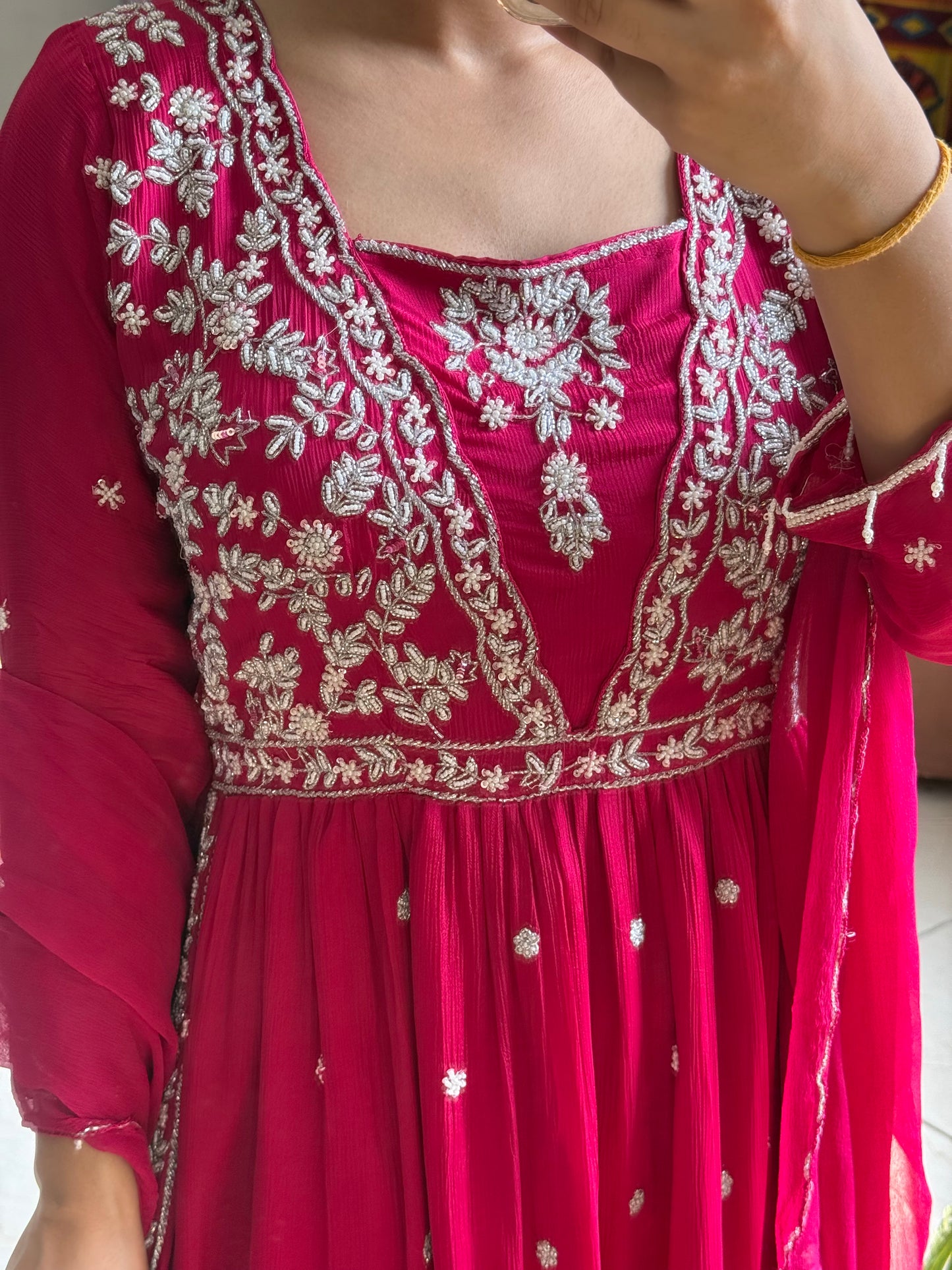 Handwork sharara set