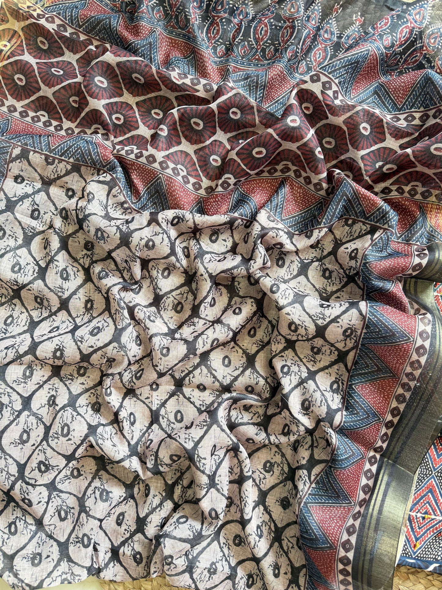 Pure cotton ajrakh suits
