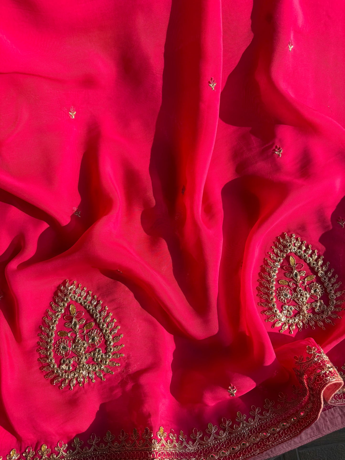 Luxurious Marori aari work suit