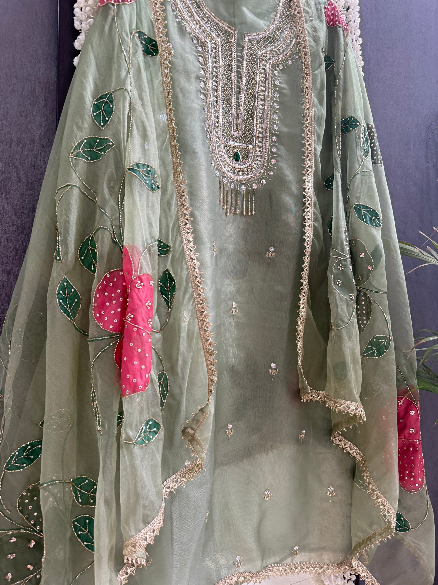 Premium handpainted handwork suit