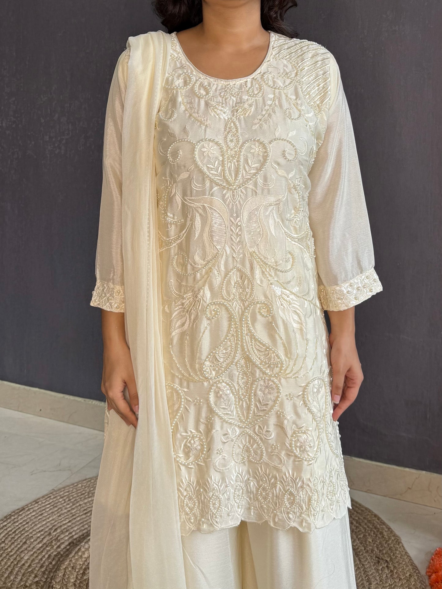 Premium handwork sharara set