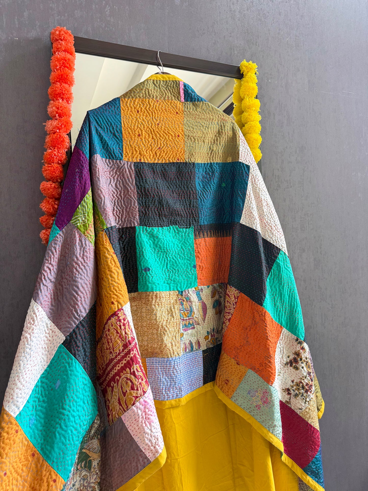 Pure cotton kantha patchwork suits