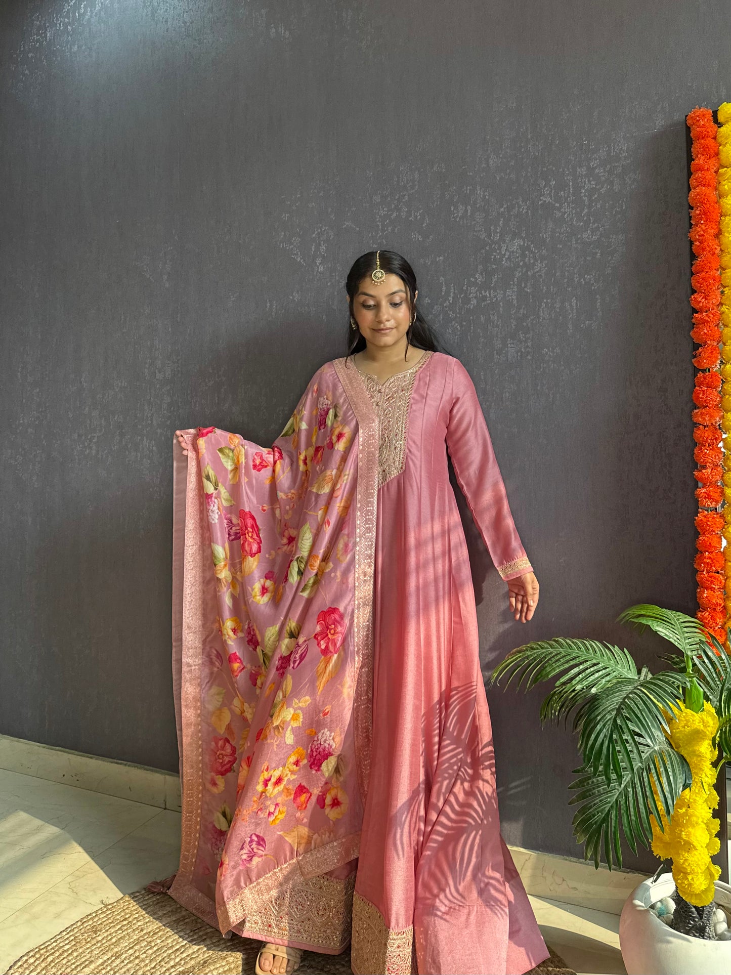 kalidaar Anarkali set