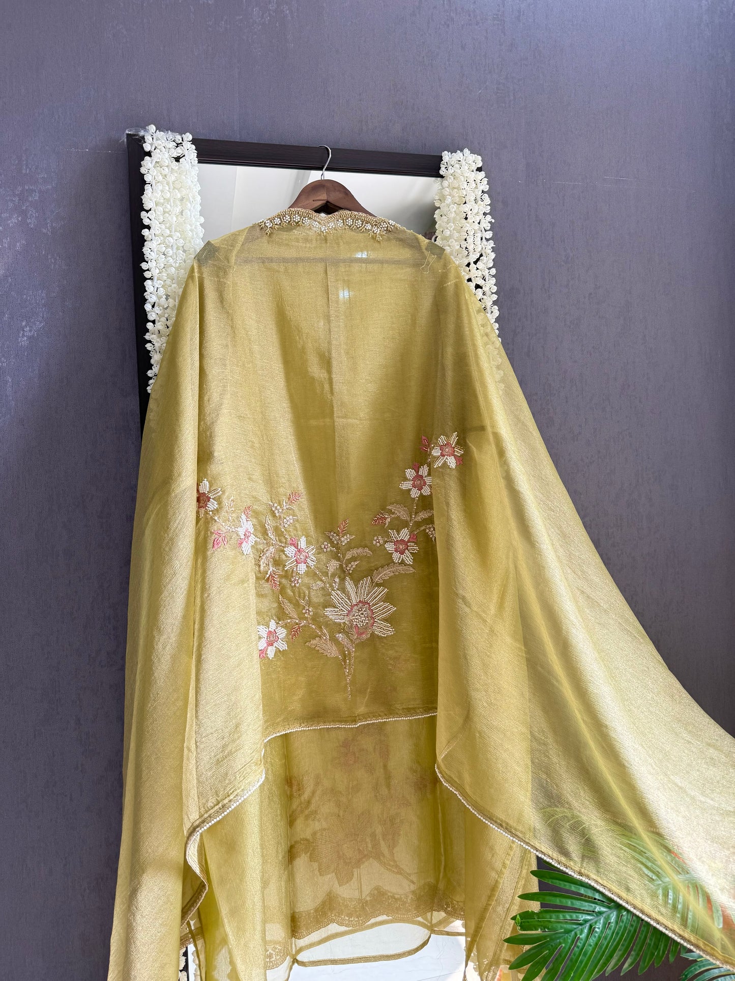 Premium Crush Tissue handwork suit