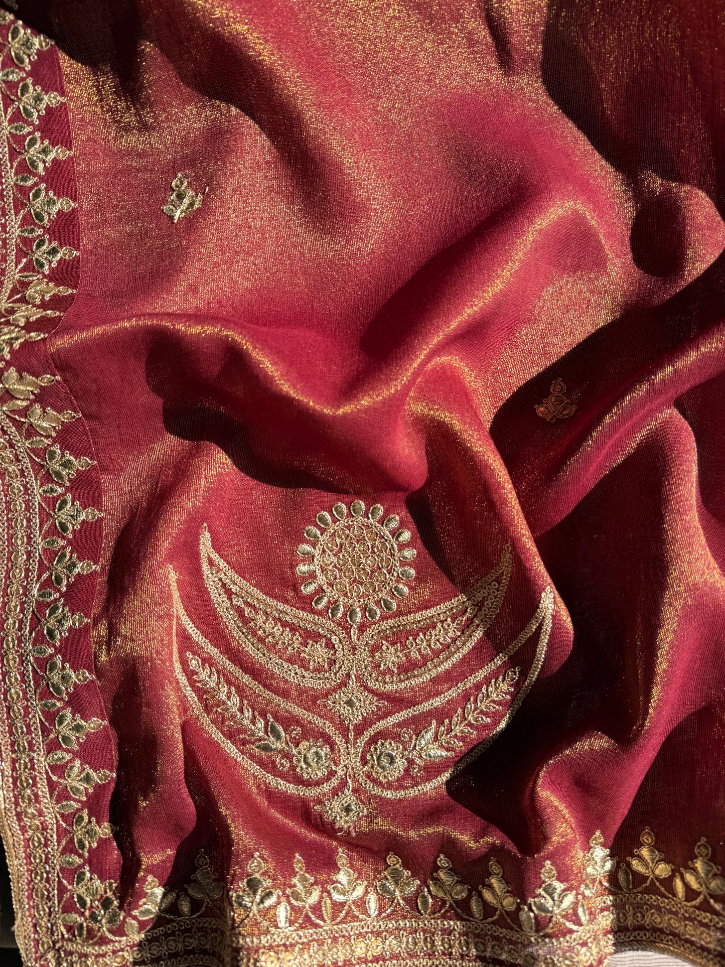 Luxurious Tissue silk suit