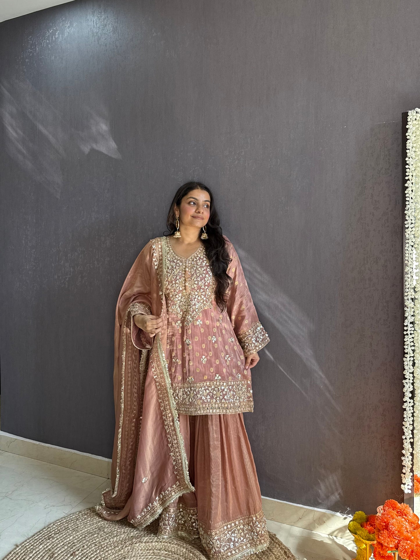 Luxurious gotapatti sharara set