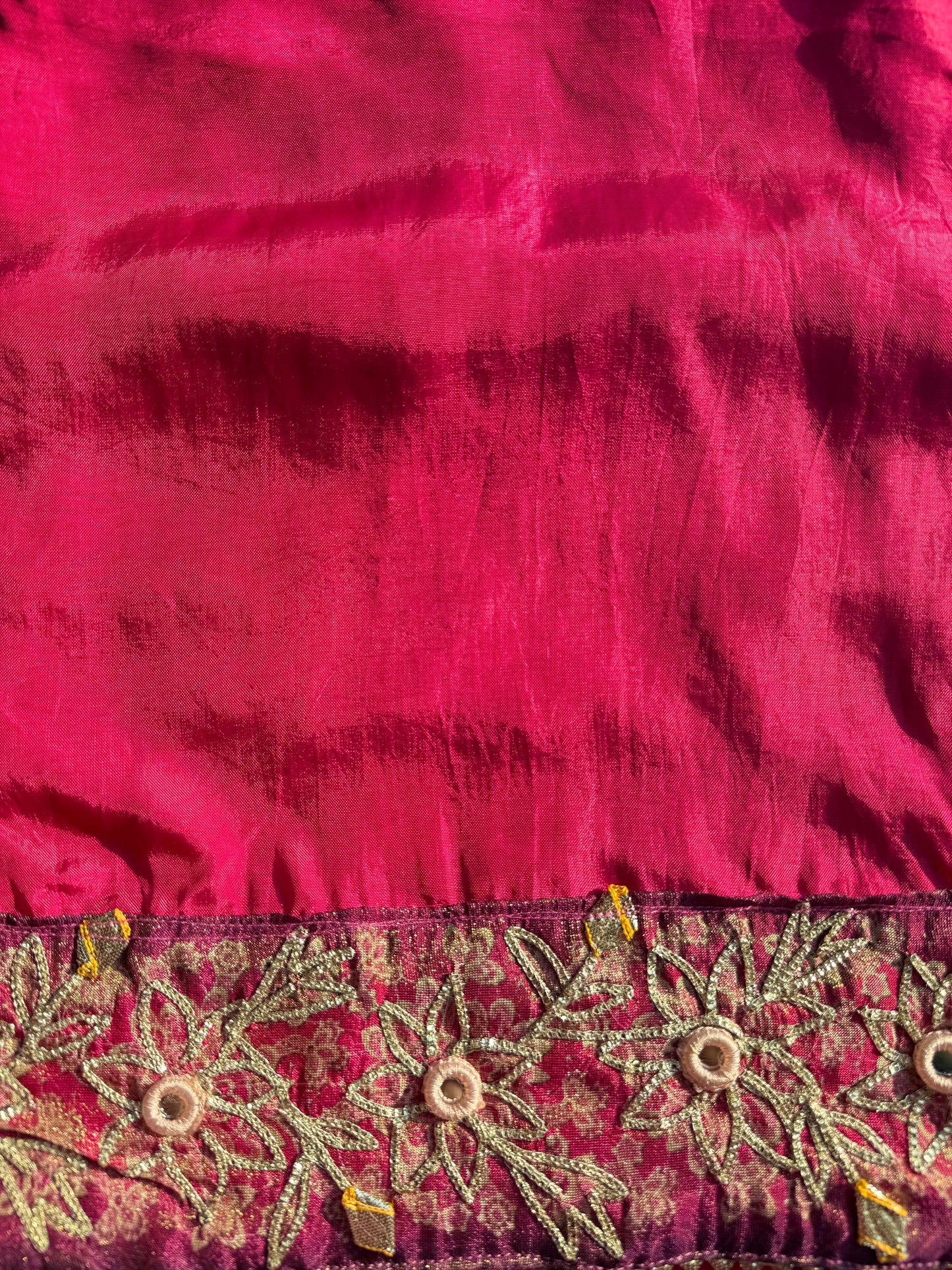 Luxurious Bhandej ombré gotapatti suits