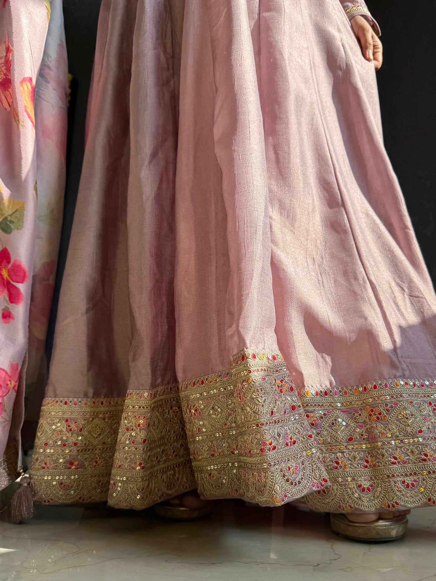 kalidaar designer Anarkali set