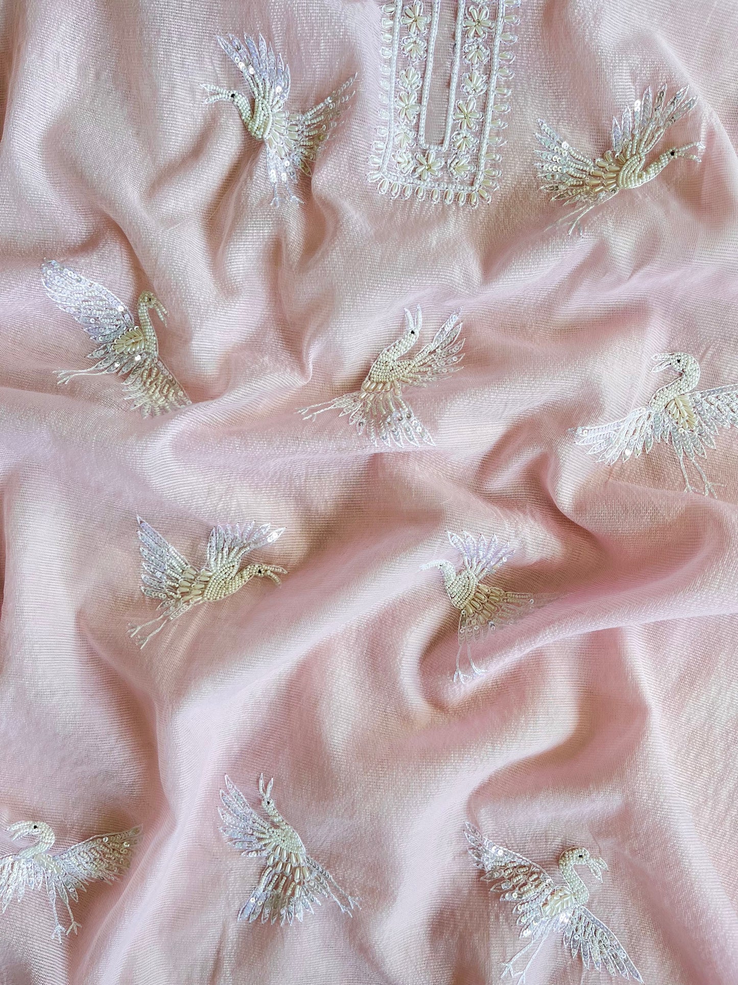 Kota doria pearlwork suits