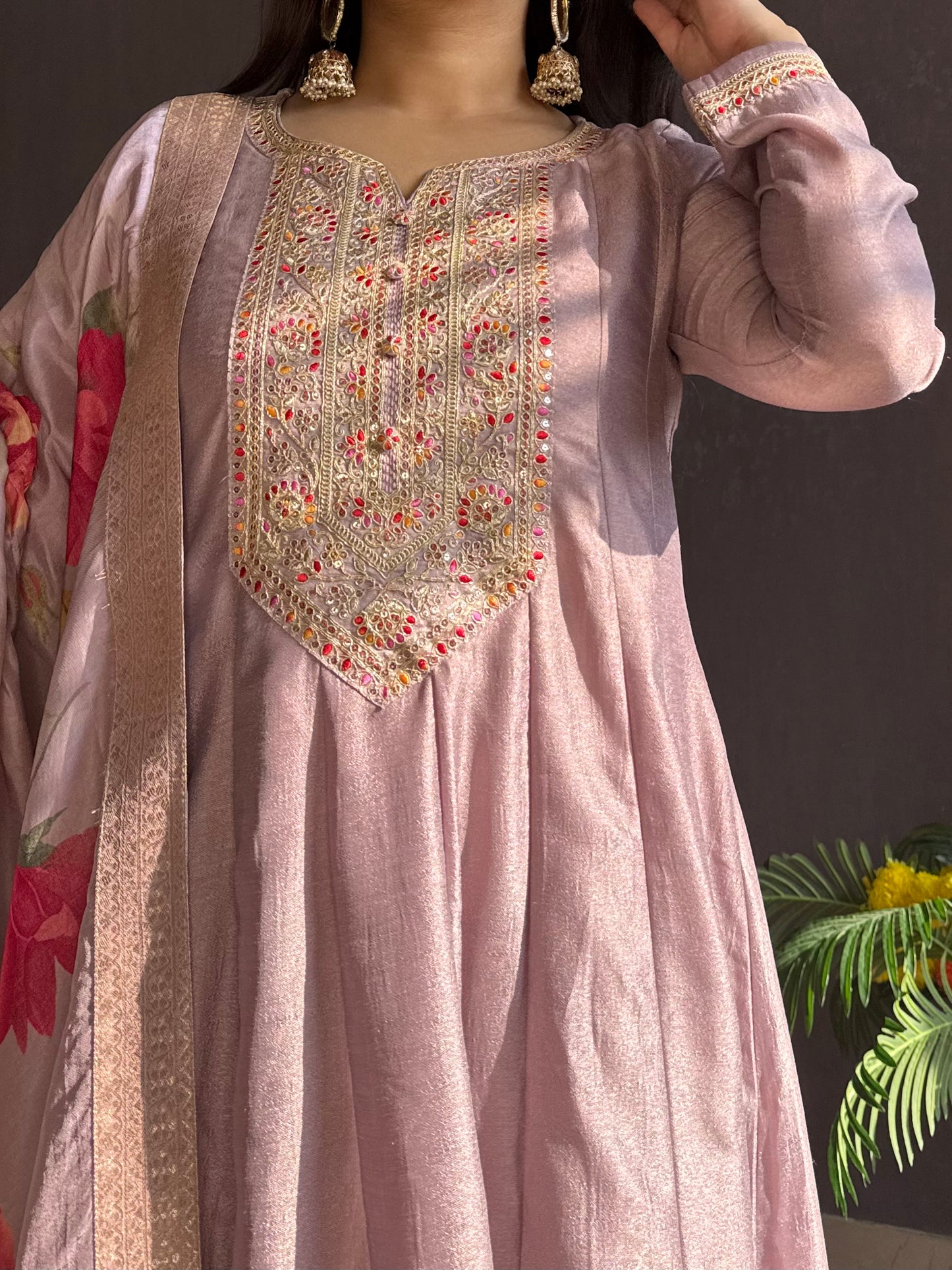 kalidaar designer Anarkali set