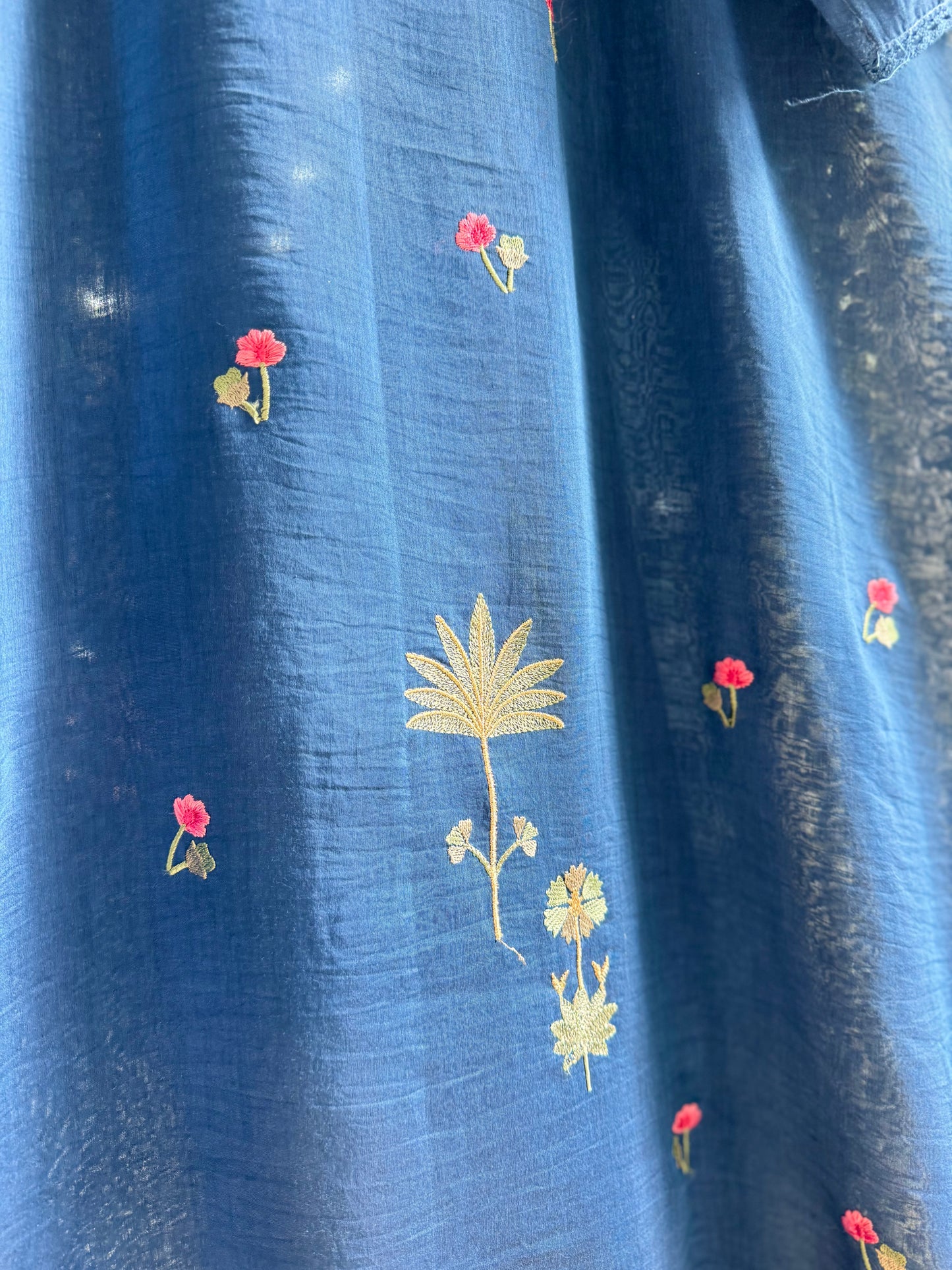 Luxurious Mul chanderi pichwai suit