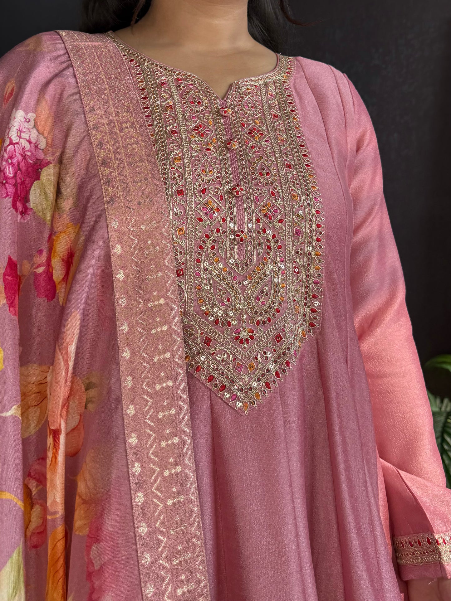 kalidaar Anarkali set