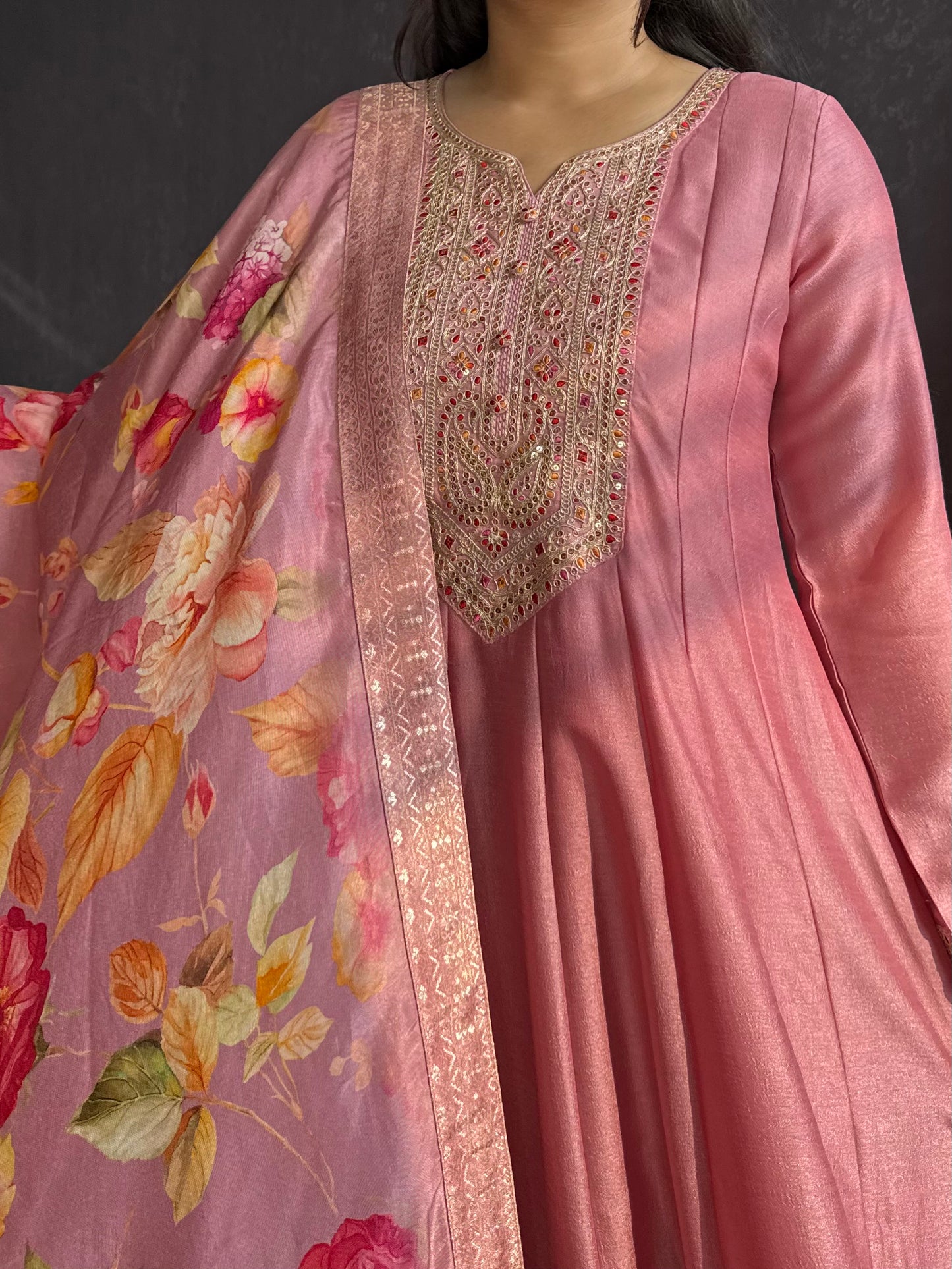 kalidaar Anarkali set