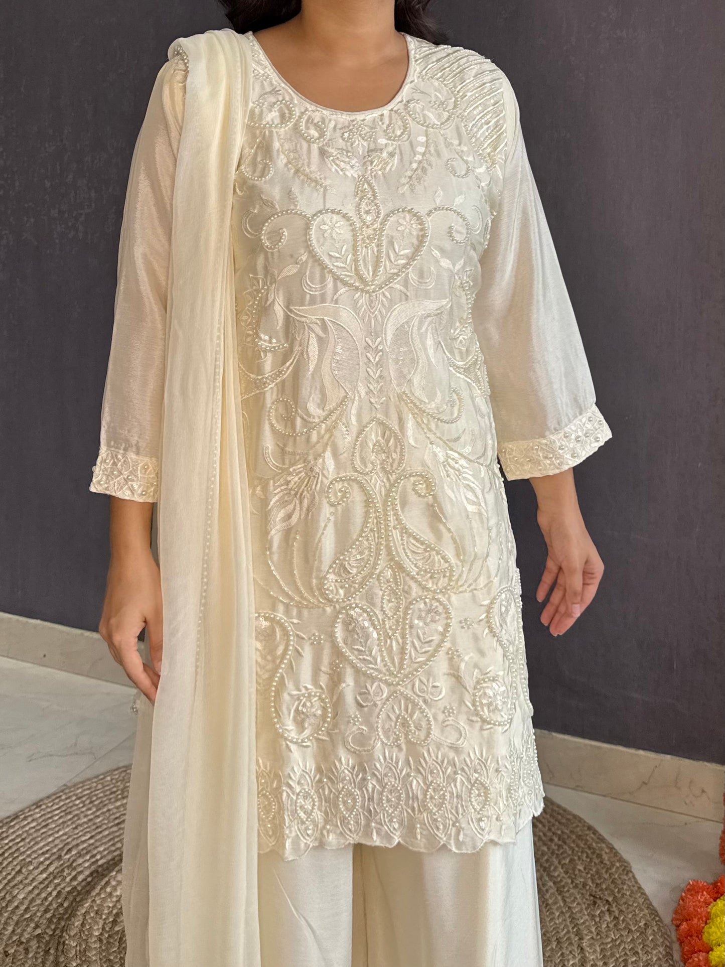 Premium handwork sharara set
