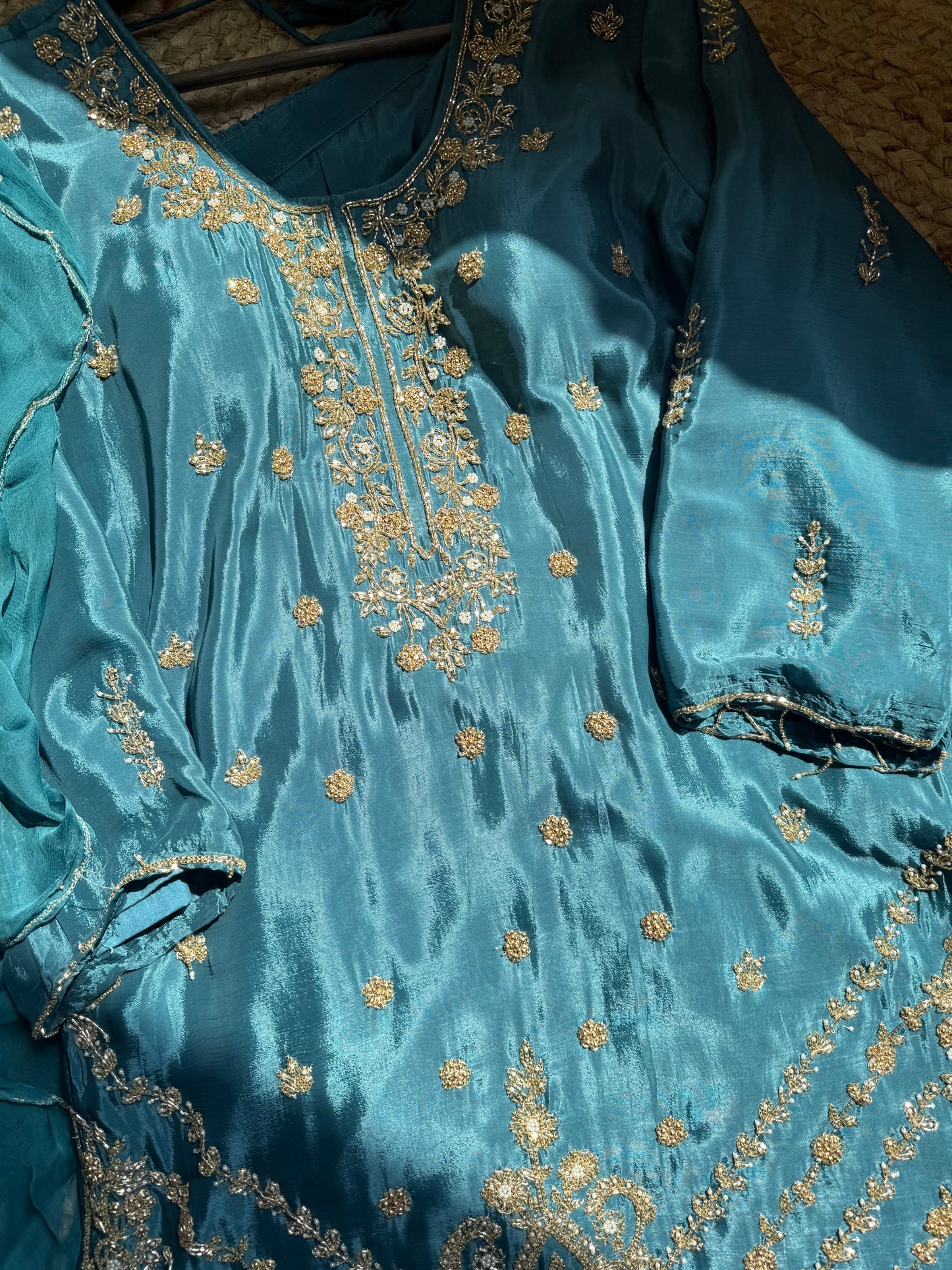 Handwork sharara set