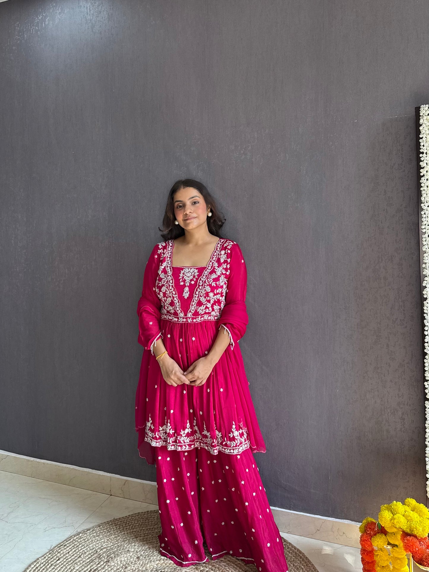 Handwork sharara set
