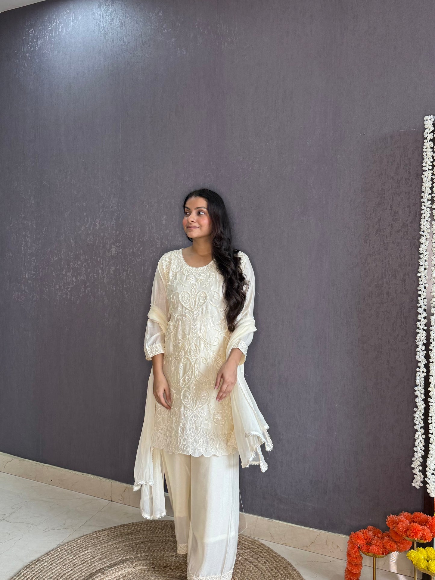 Premium handwork sharara set