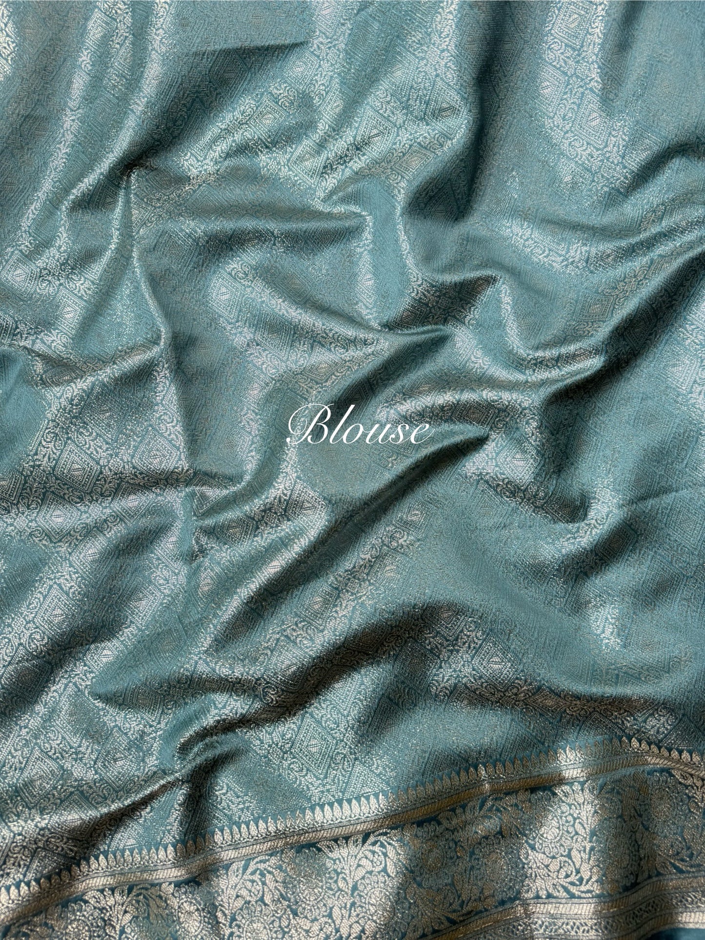 Soft satin silk benarsi panther saree