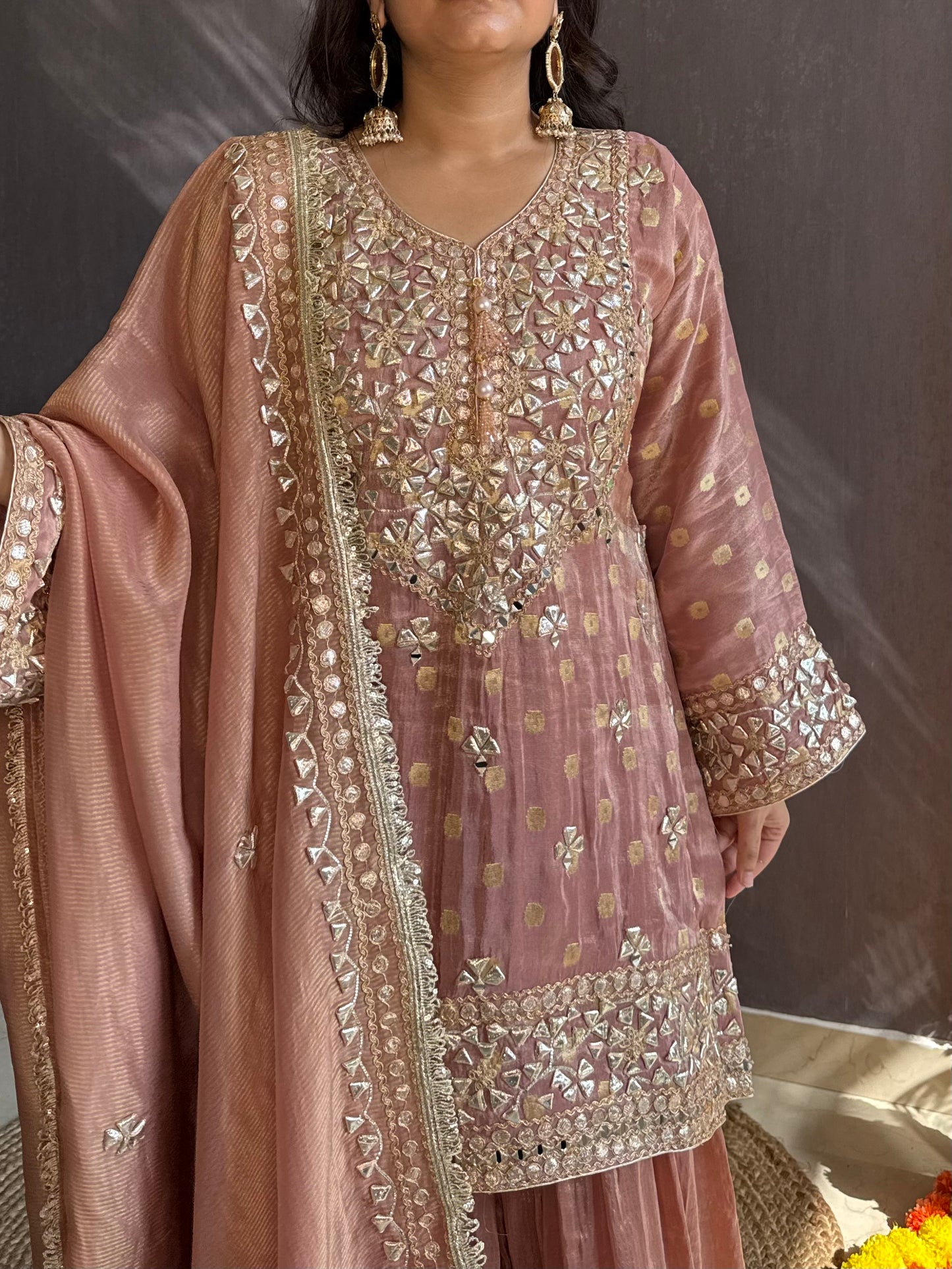 Luxurious gotapatti sharara set