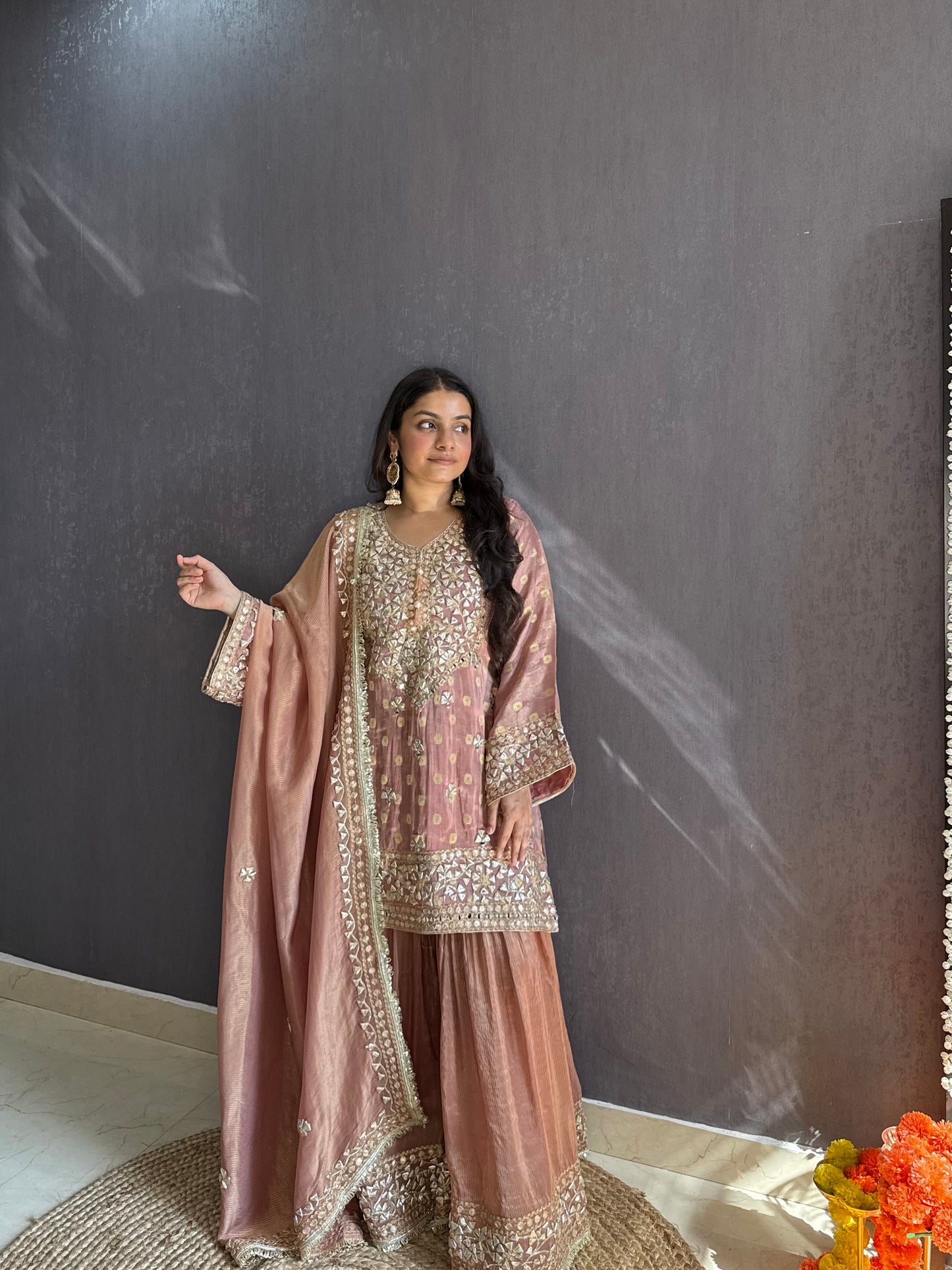 Luxurious gotapatti sharara set