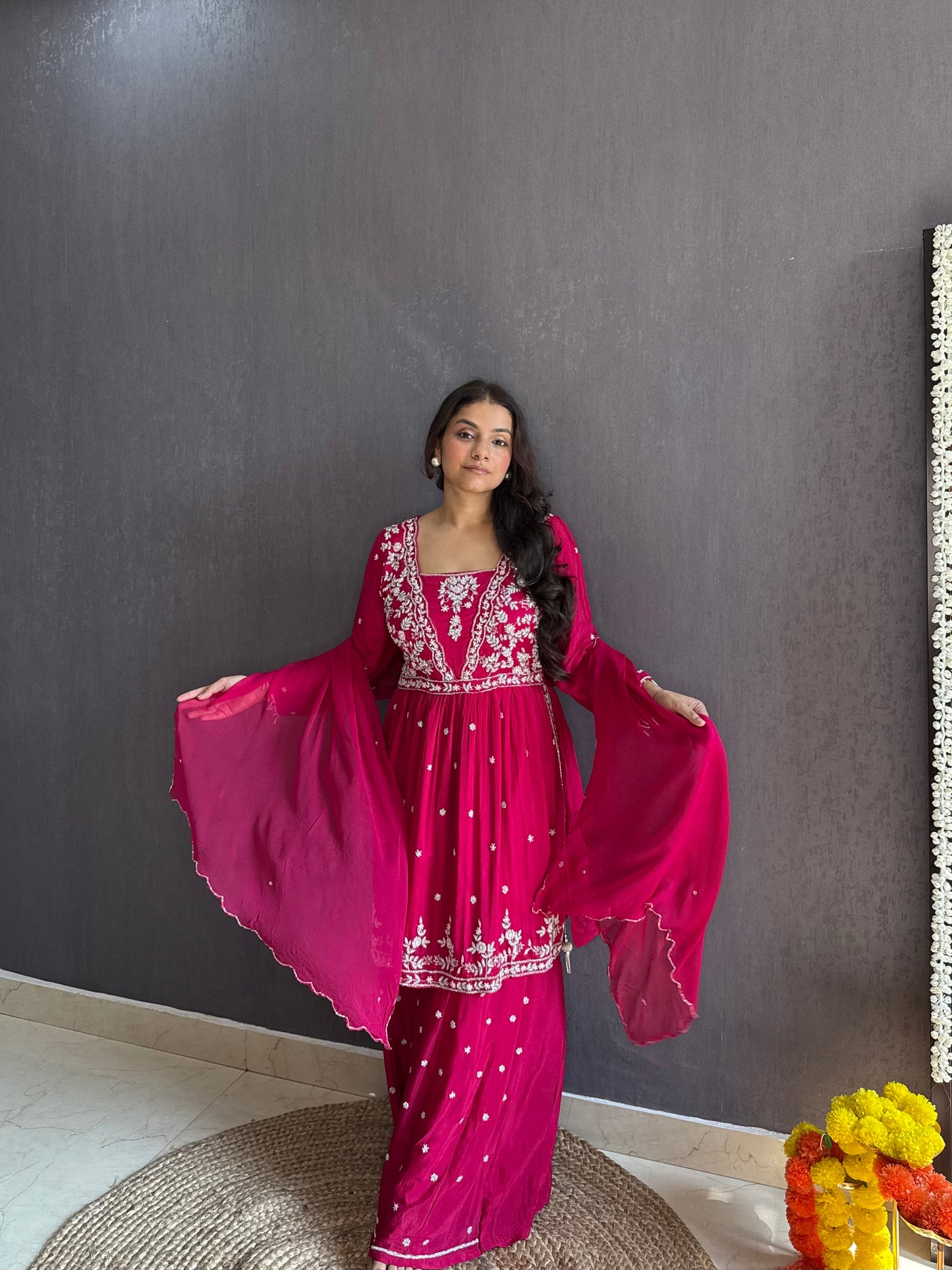 Handwork sharara set