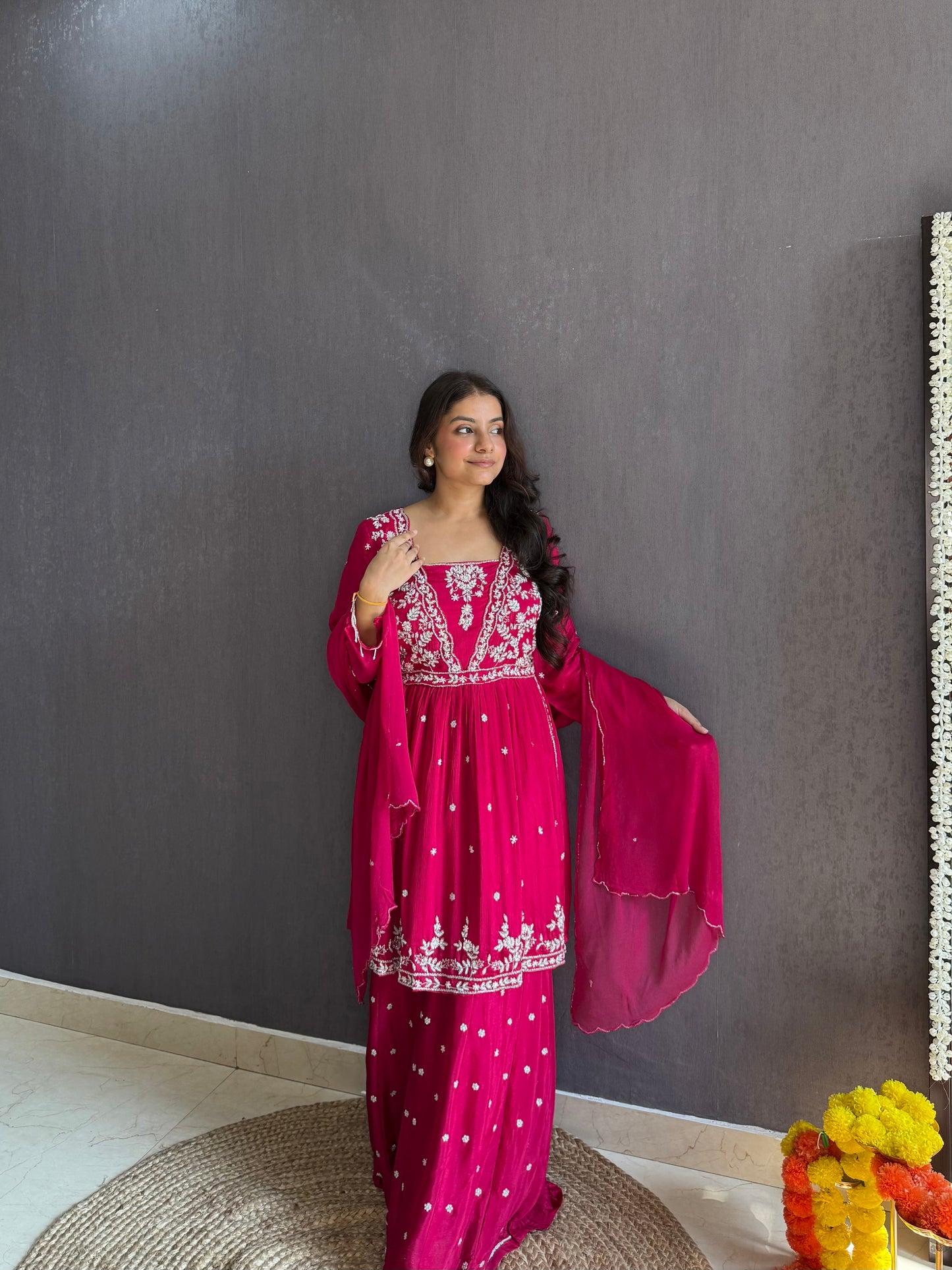 Handwork sharara set