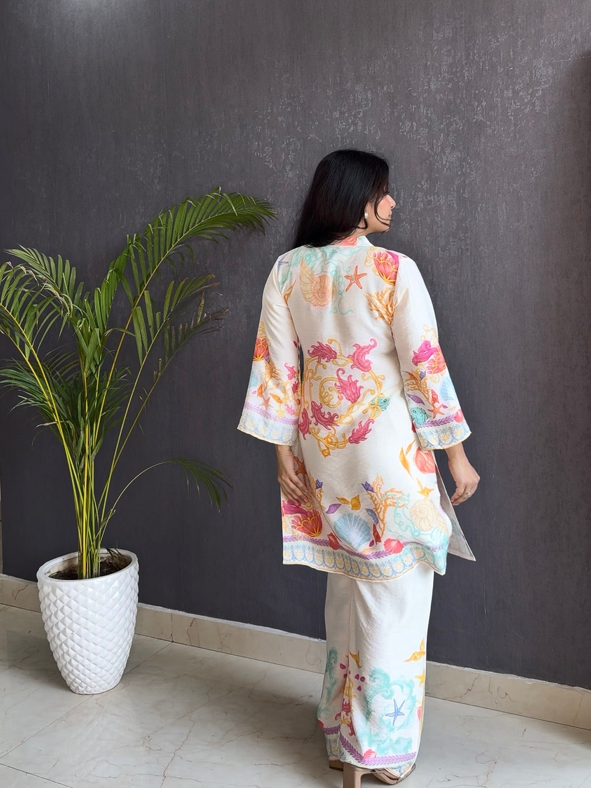 Modal cotton aquatic Coord set