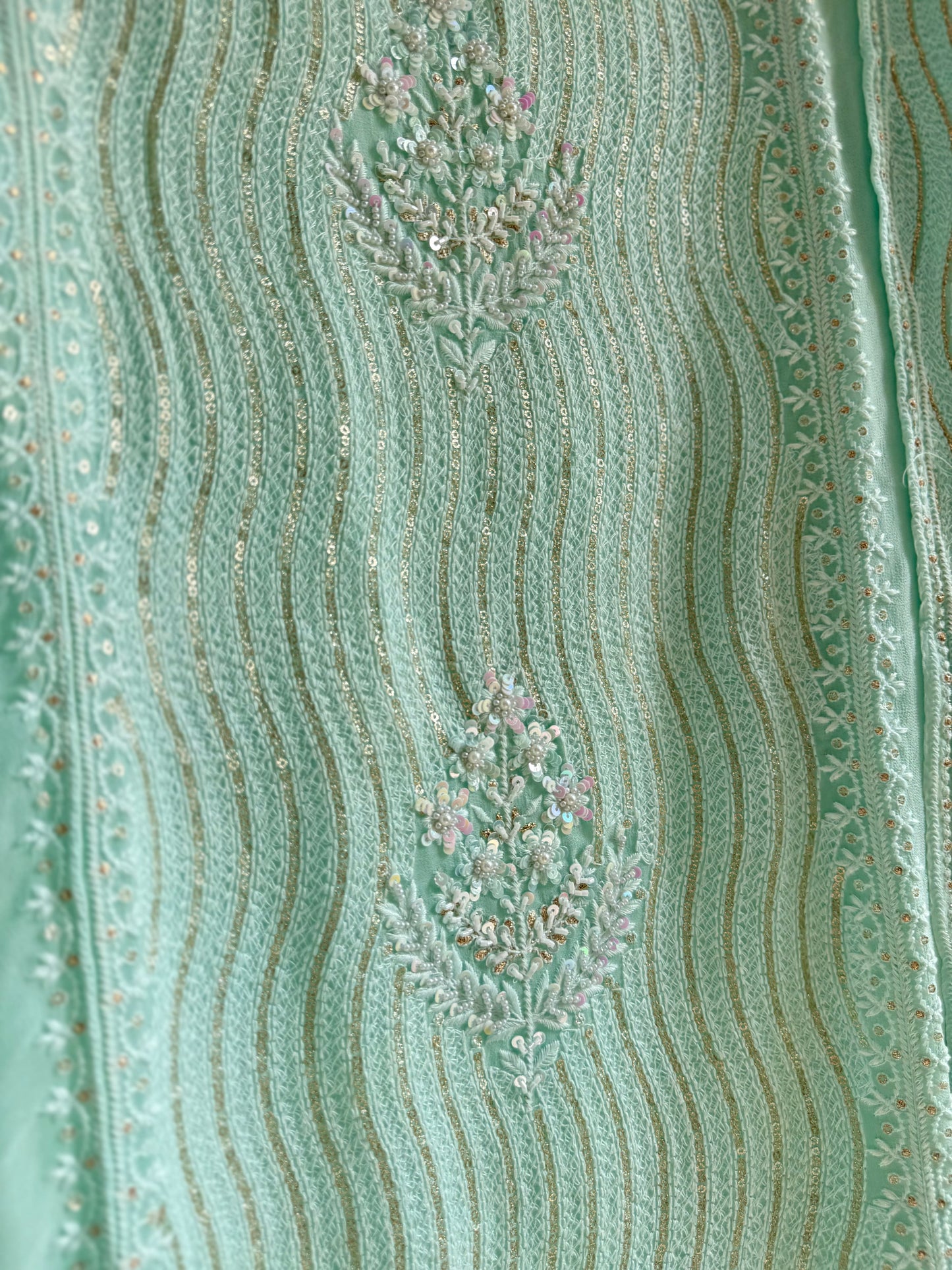 Lucknowi chikankari handwork suit