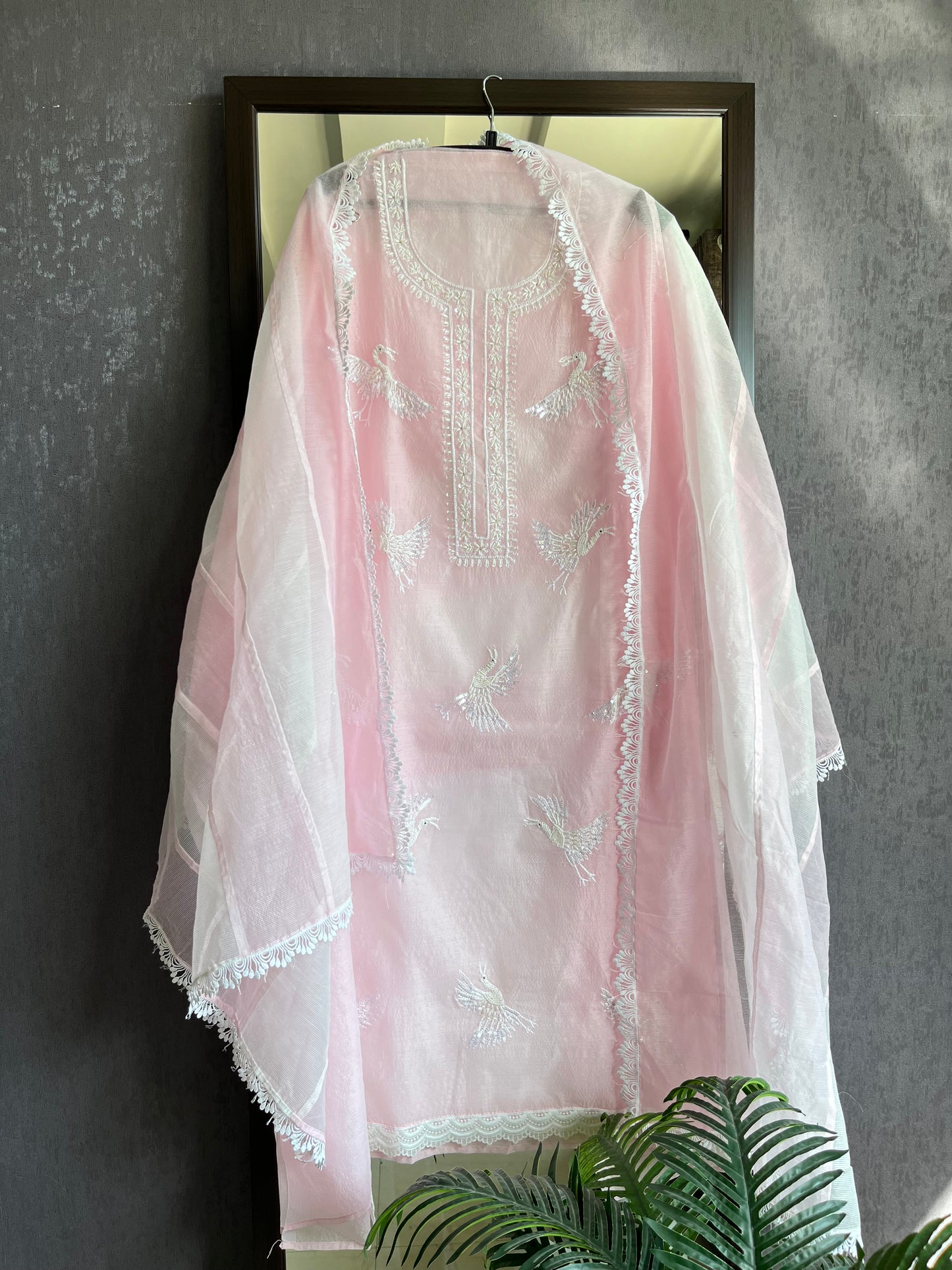 Kota doria pearlwork suits