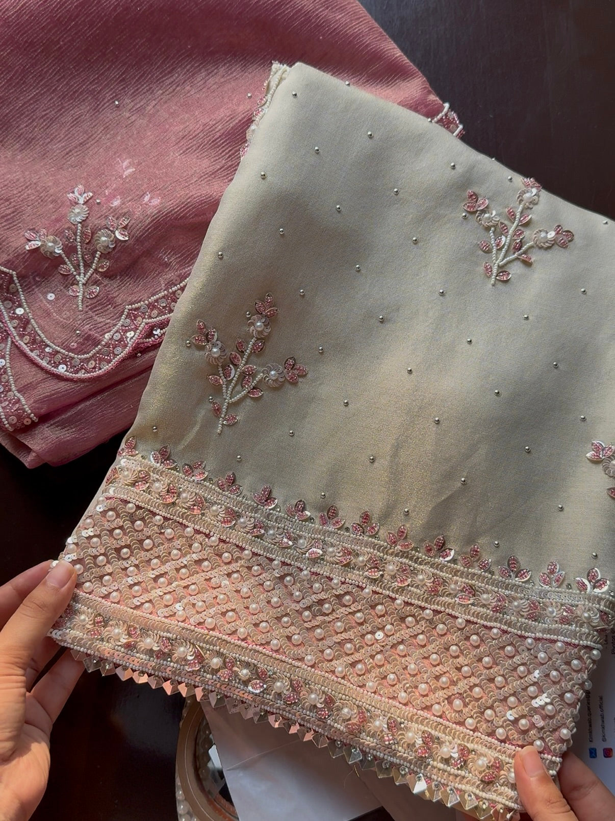 Luxurious dreamy handwork suit