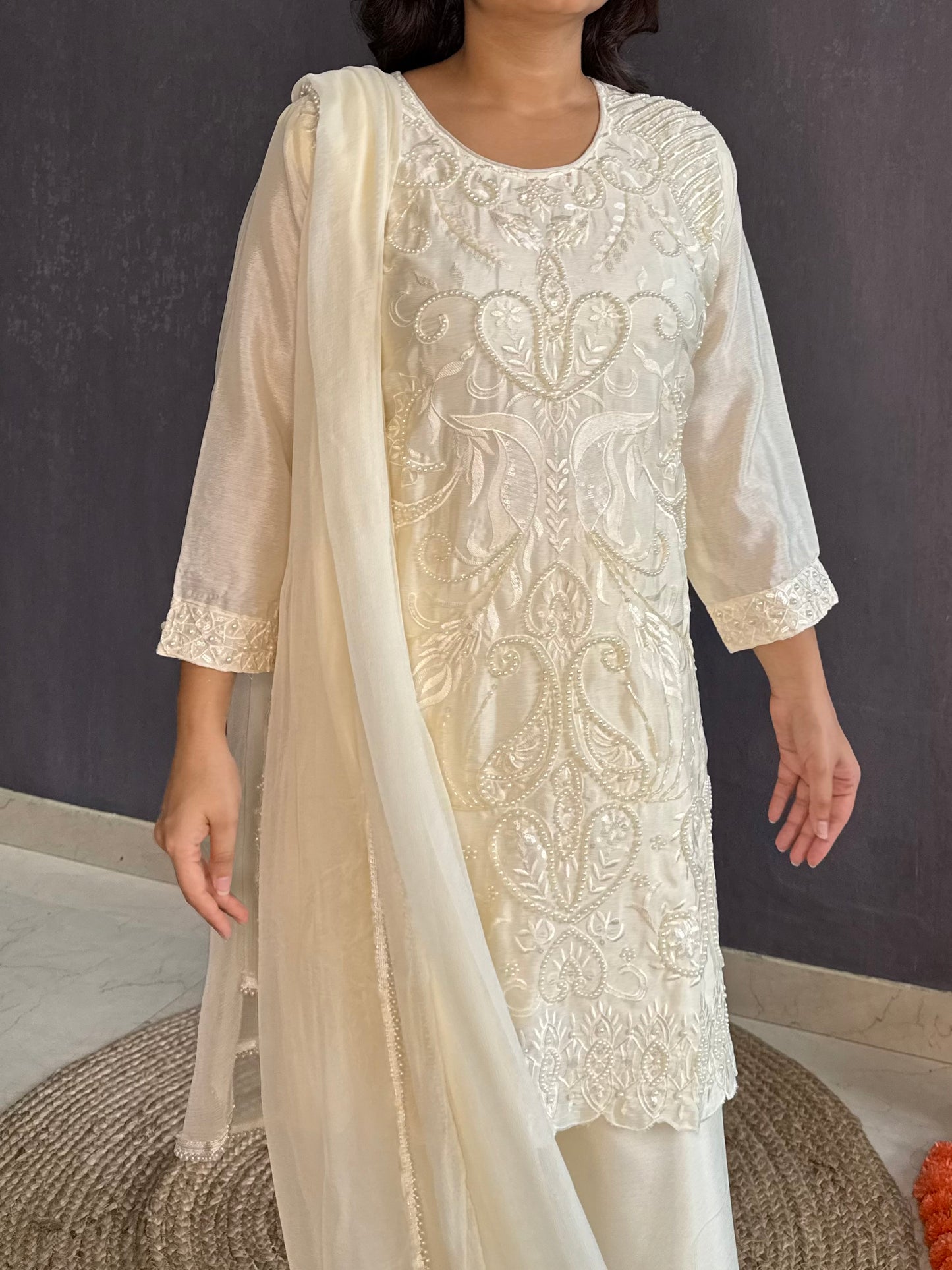 Premium handwork sharara set