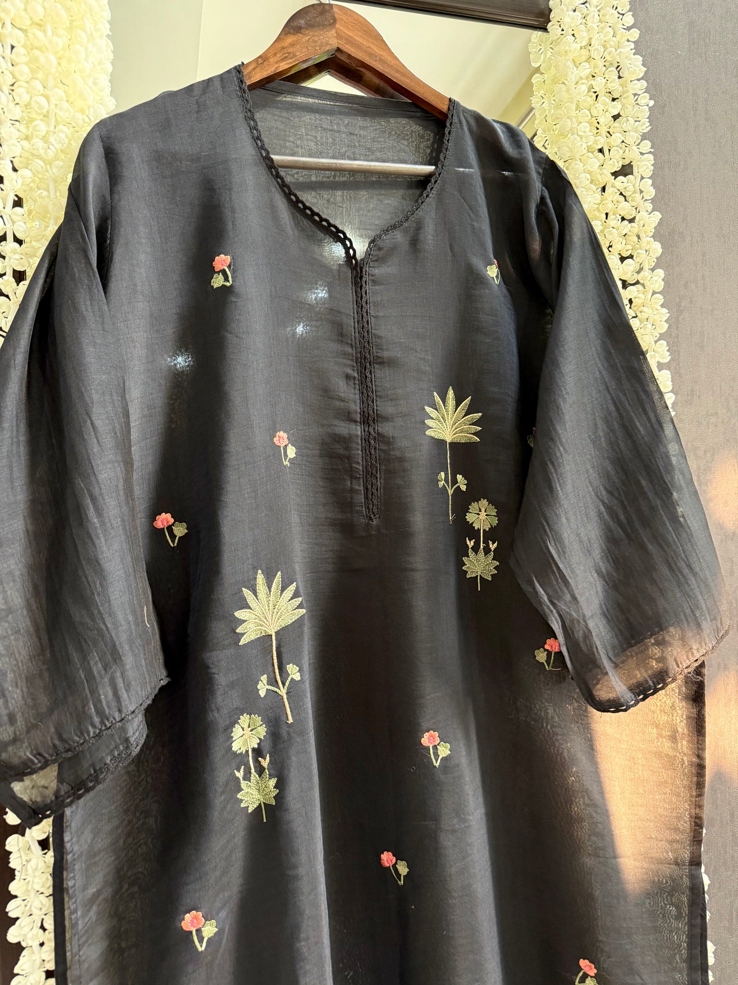 Luxurious Mul chanderi pichwai suit