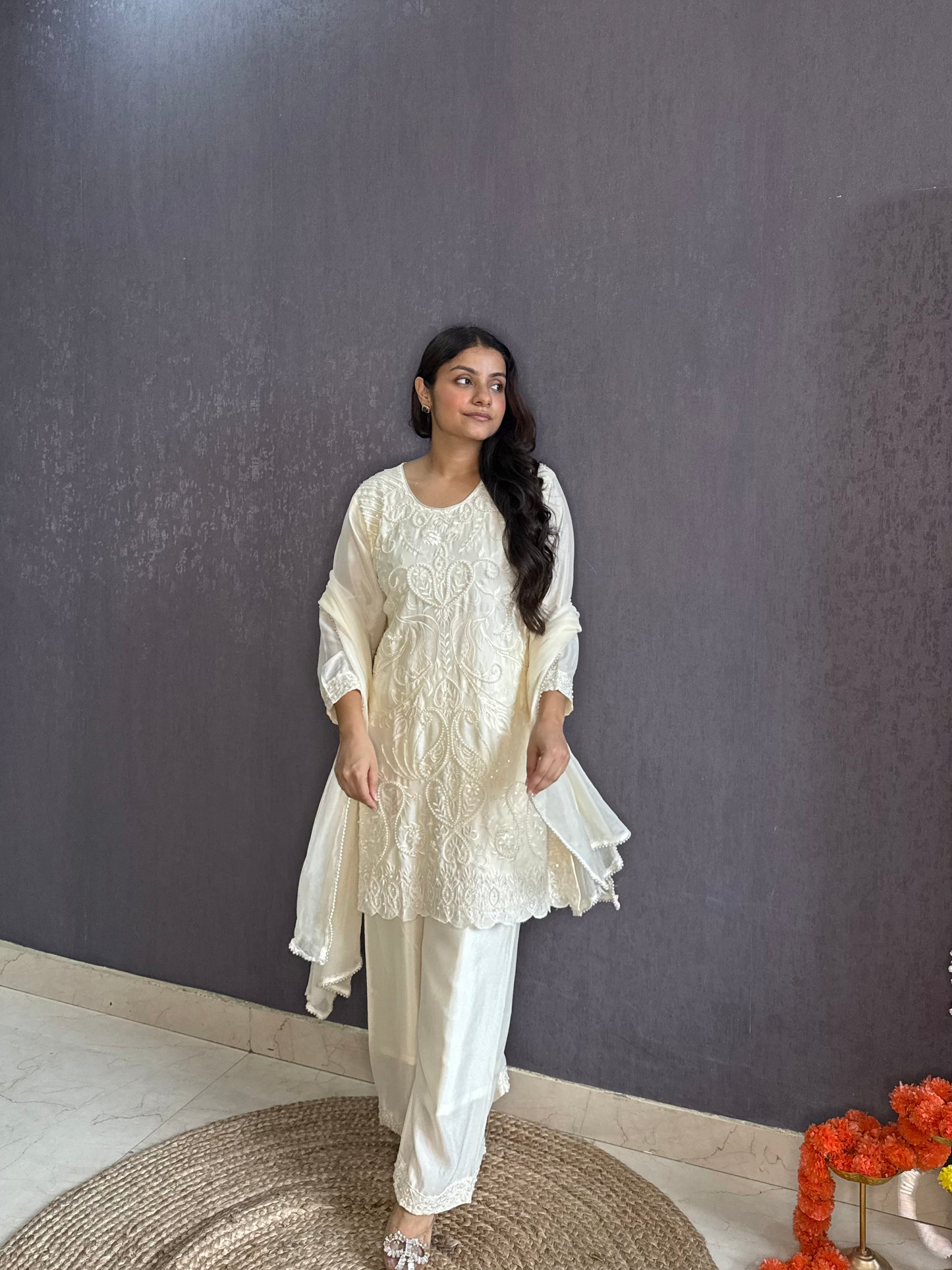 Premium handwork sharara set