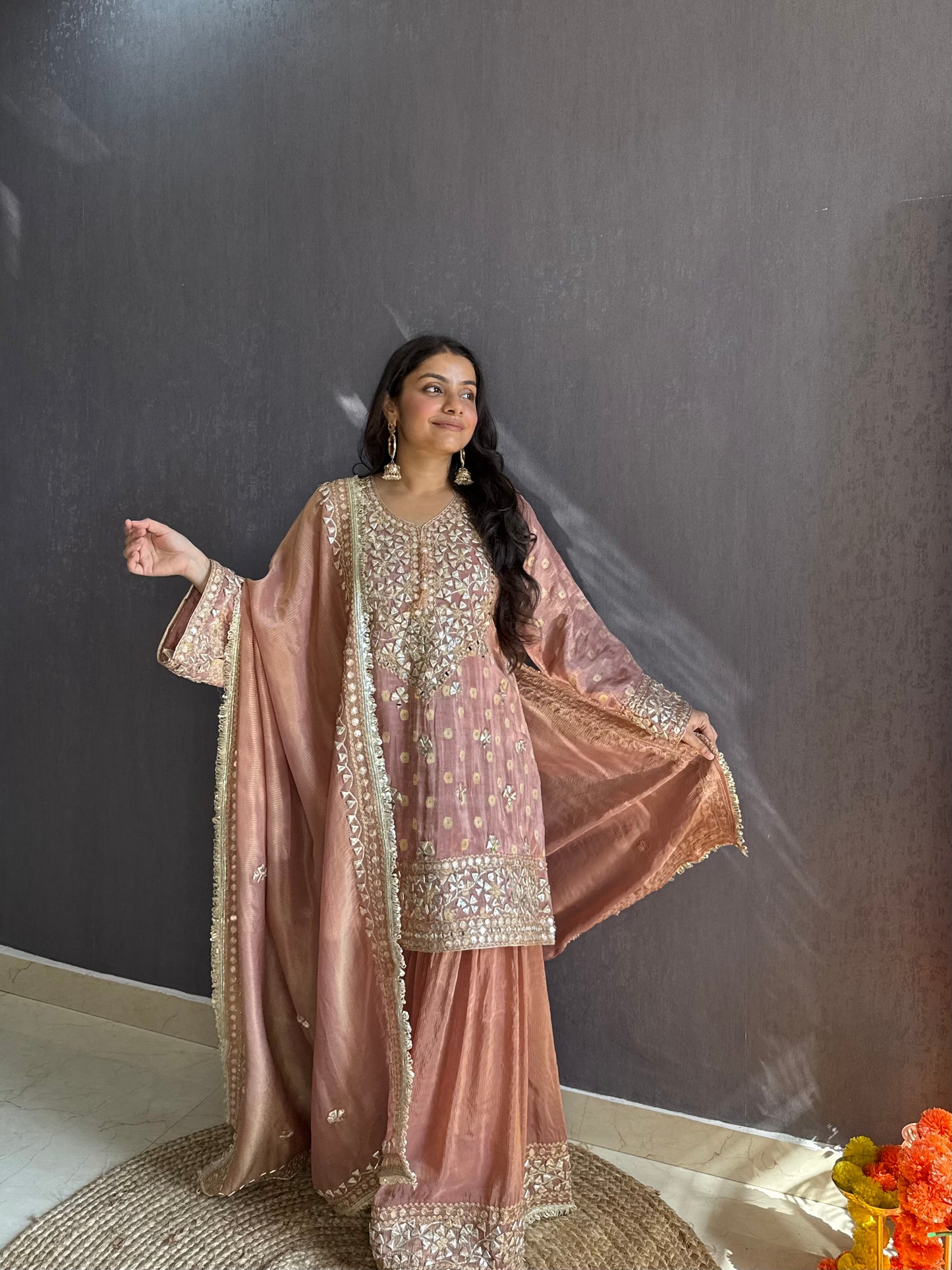 Luxurious gotapatti sharara set