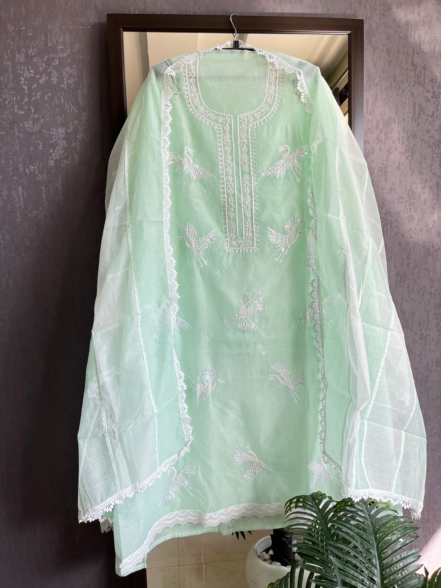 Kota doria pearlwork suits