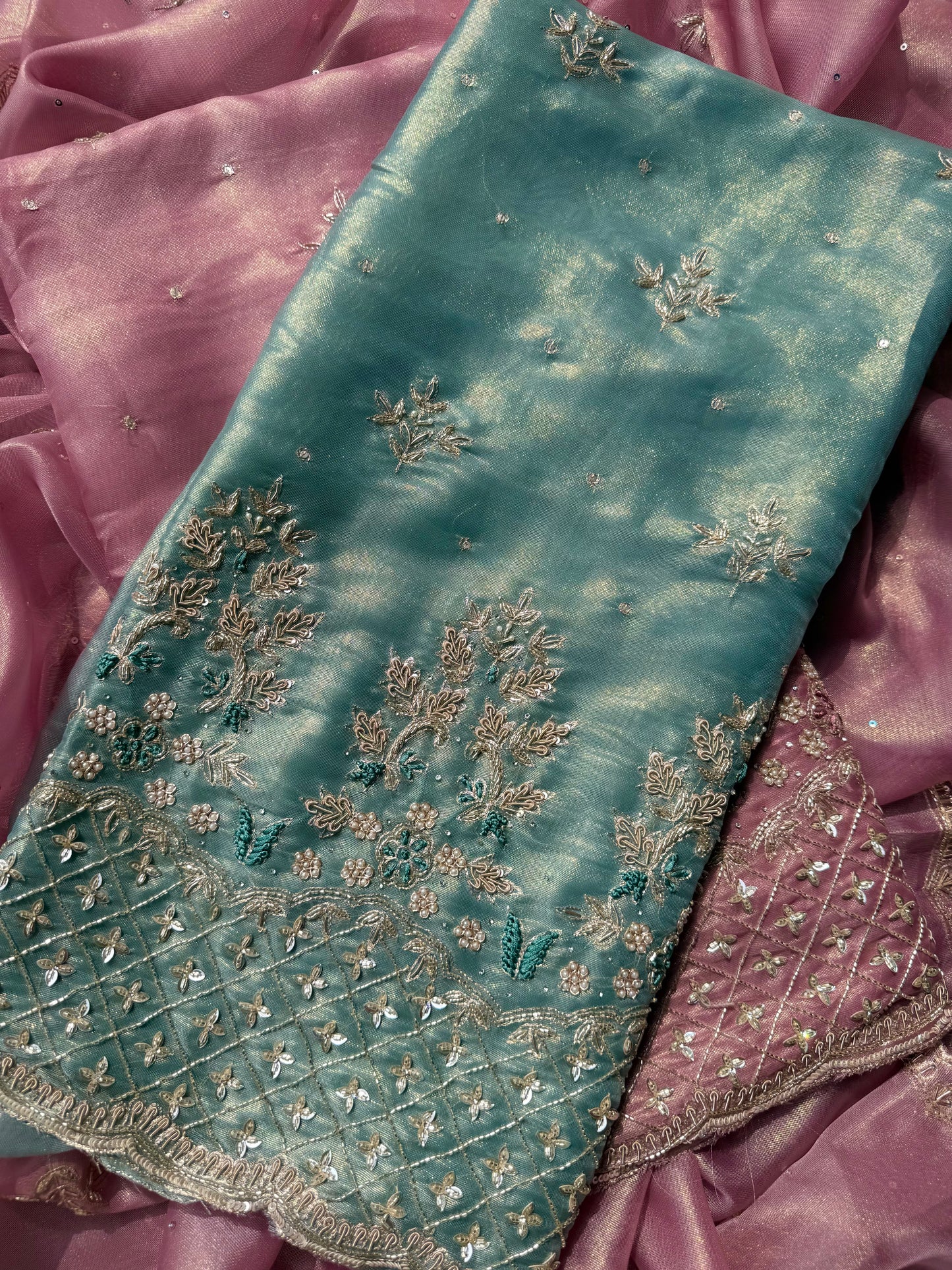 Heeramandi handwork suit