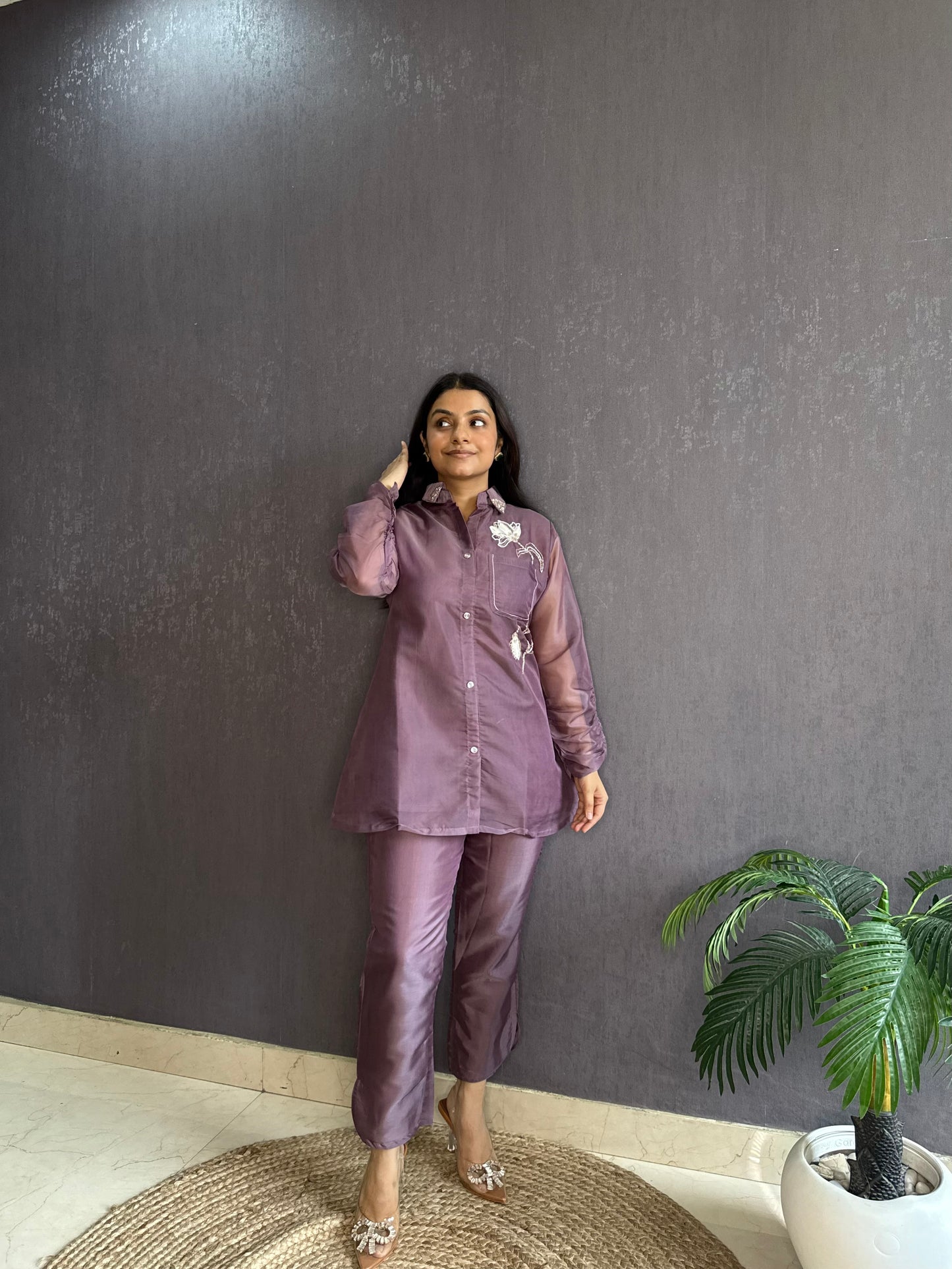 Designer handwork Coord set