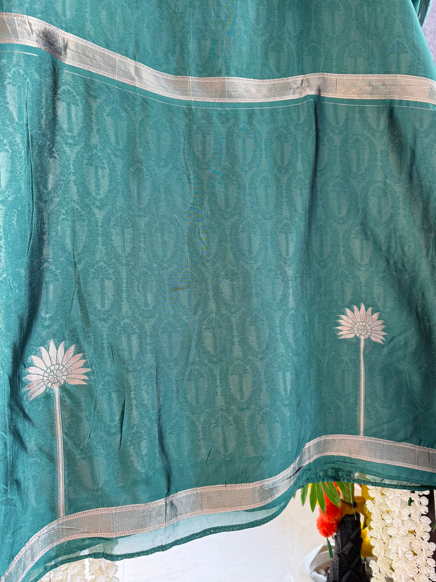 Brocade Benarsi silk suit