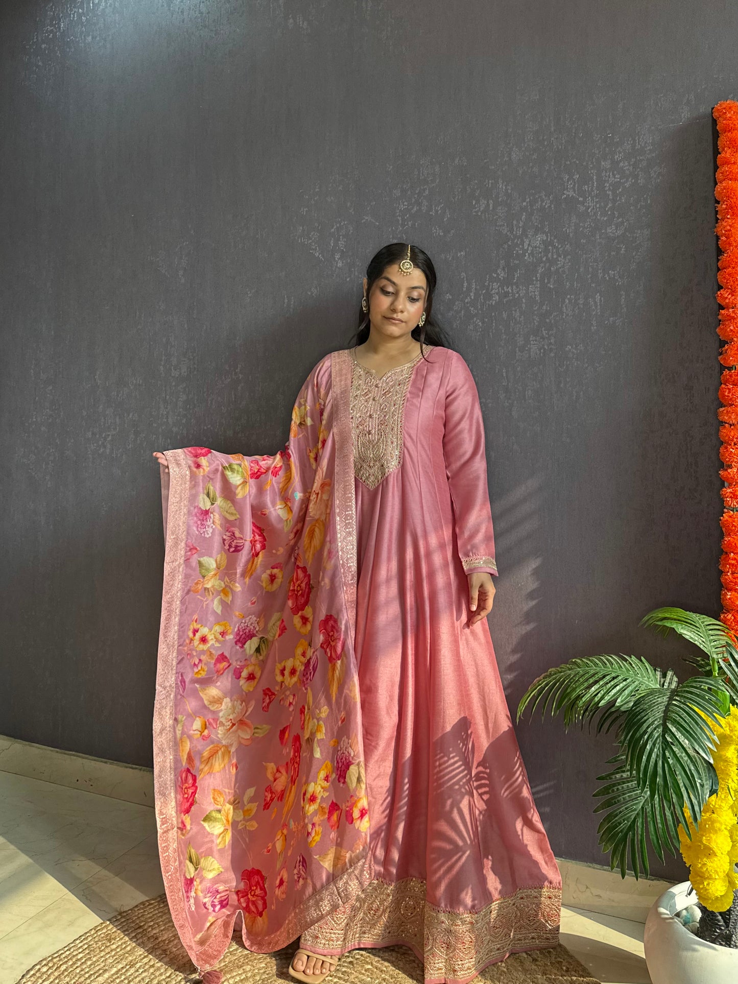 kalidaar Anarkali set