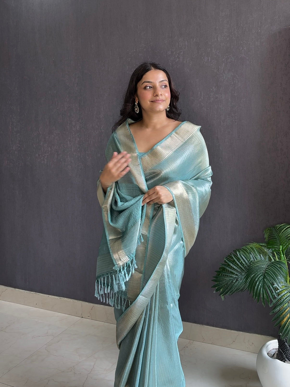 Soft tissue benarsi saree