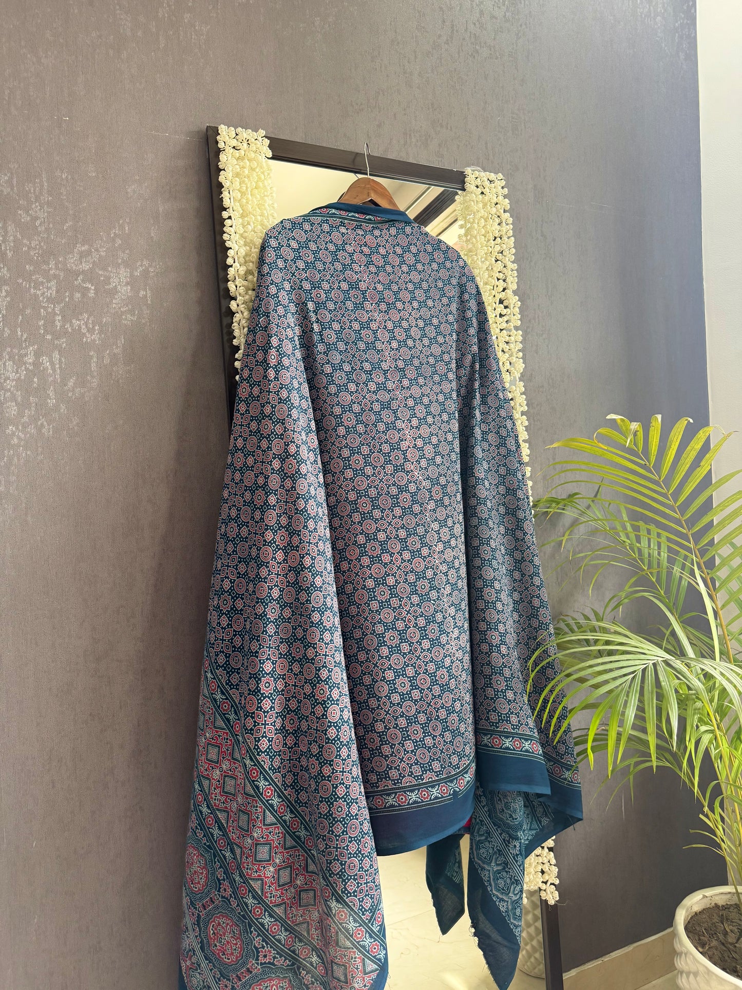 Cotton ajrakh suits