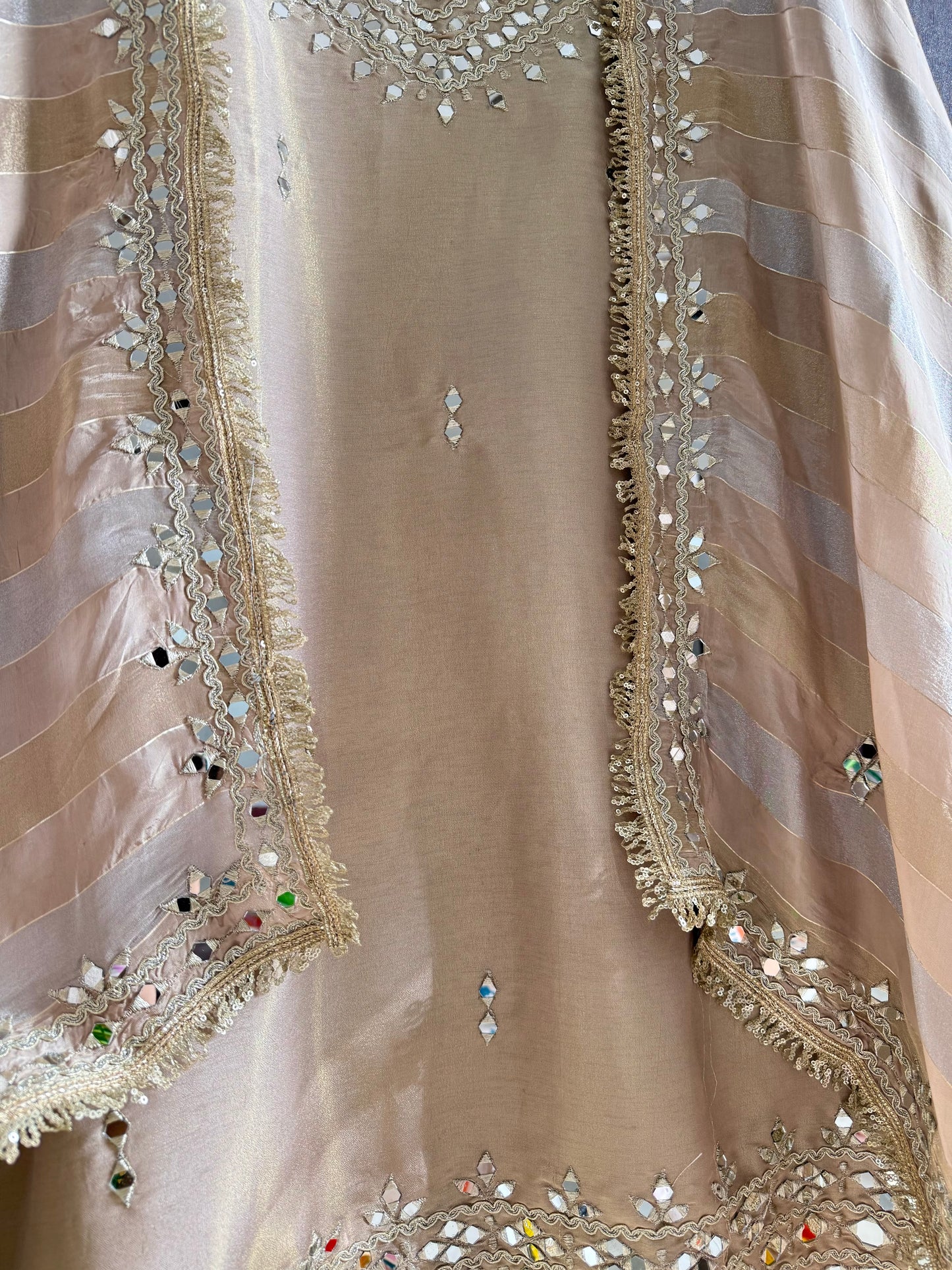 Luxurious Mirrorwork suit