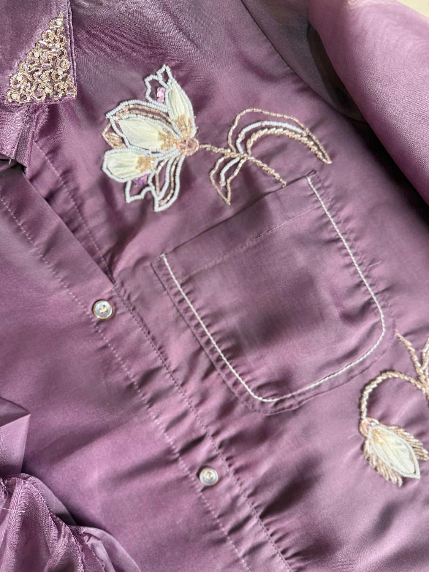 Designer handwork Coord set