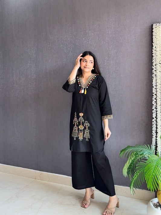 Cotton tribal coord set