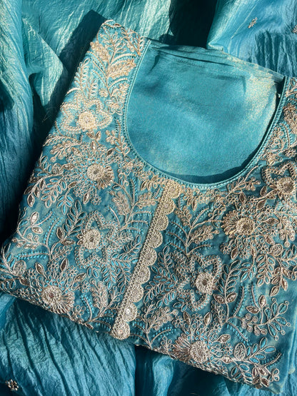 Luxurious Marori aari work suit
