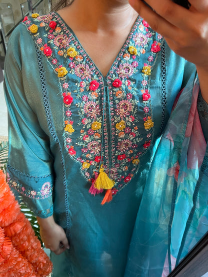 Aline Pakistani Handwork suit