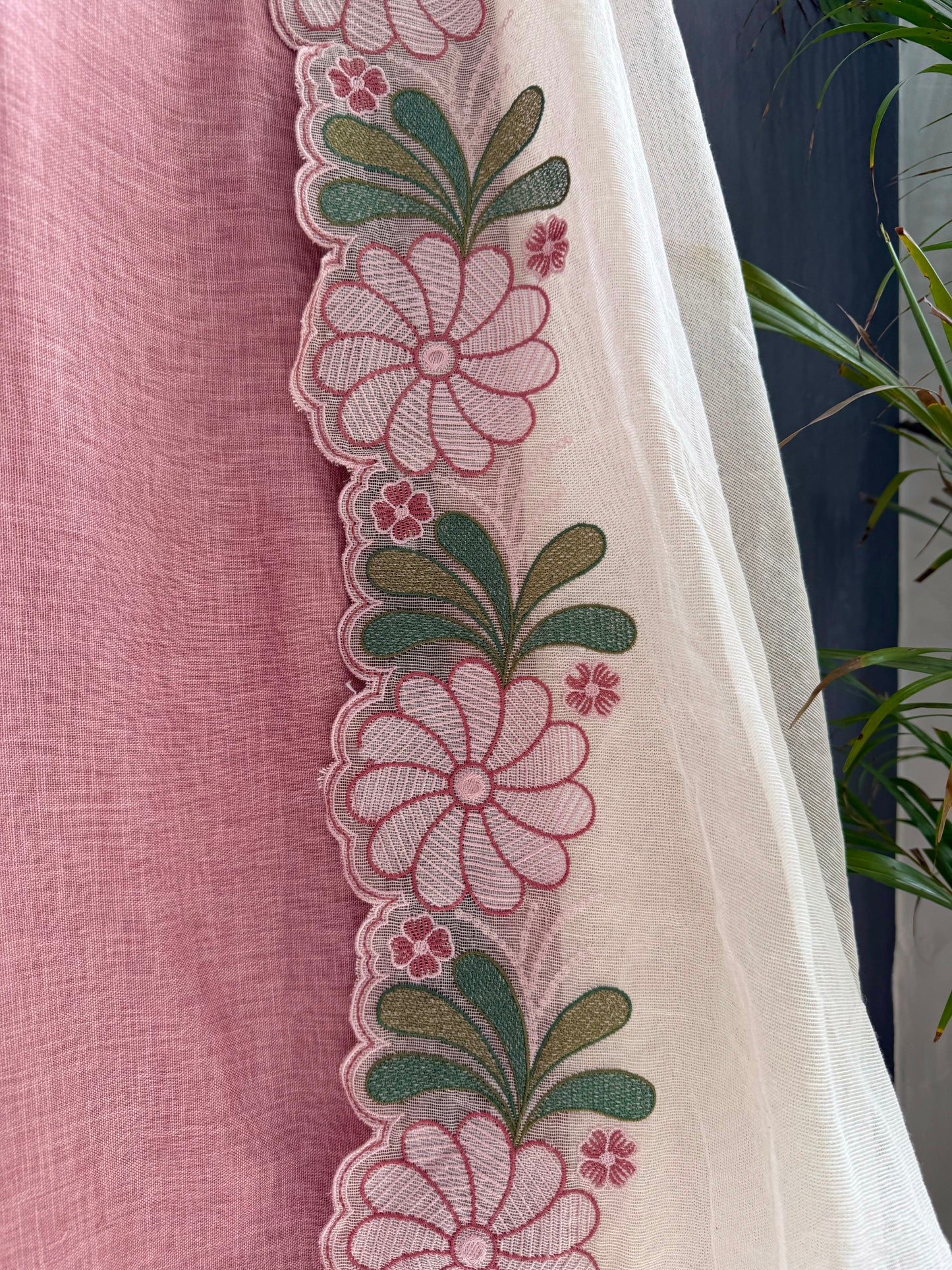 Premium Linen floral suit