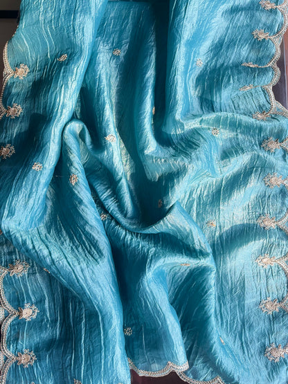 Luxurious Marori aari work suit